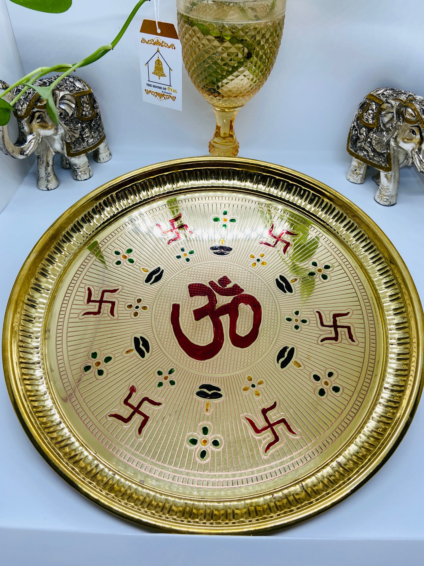 OM Pooja Thali 10’’ (282gm)