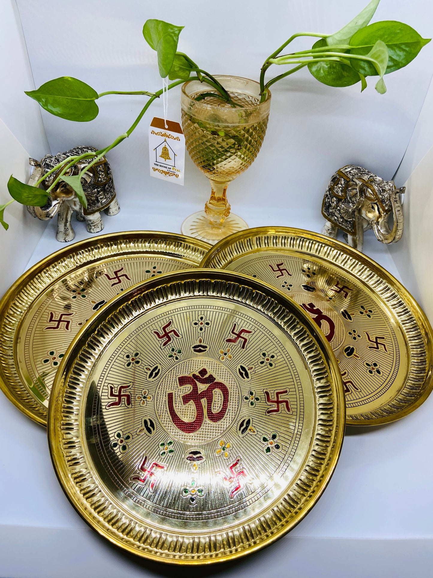 OM Pooja Thali 10’’ (282gm)