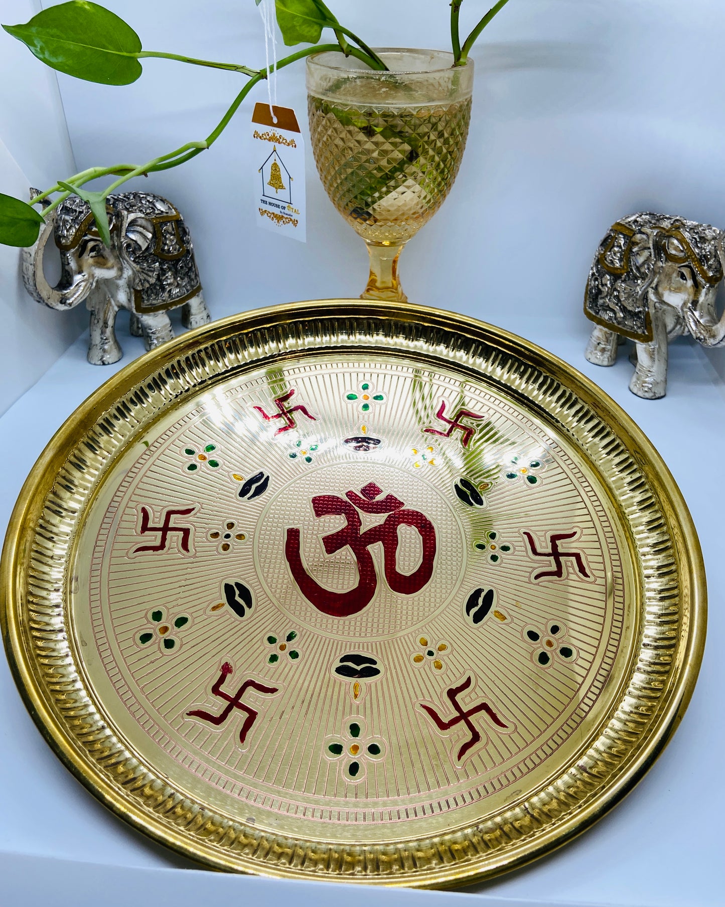 OM Pooja Thali 10’’ (282gm)